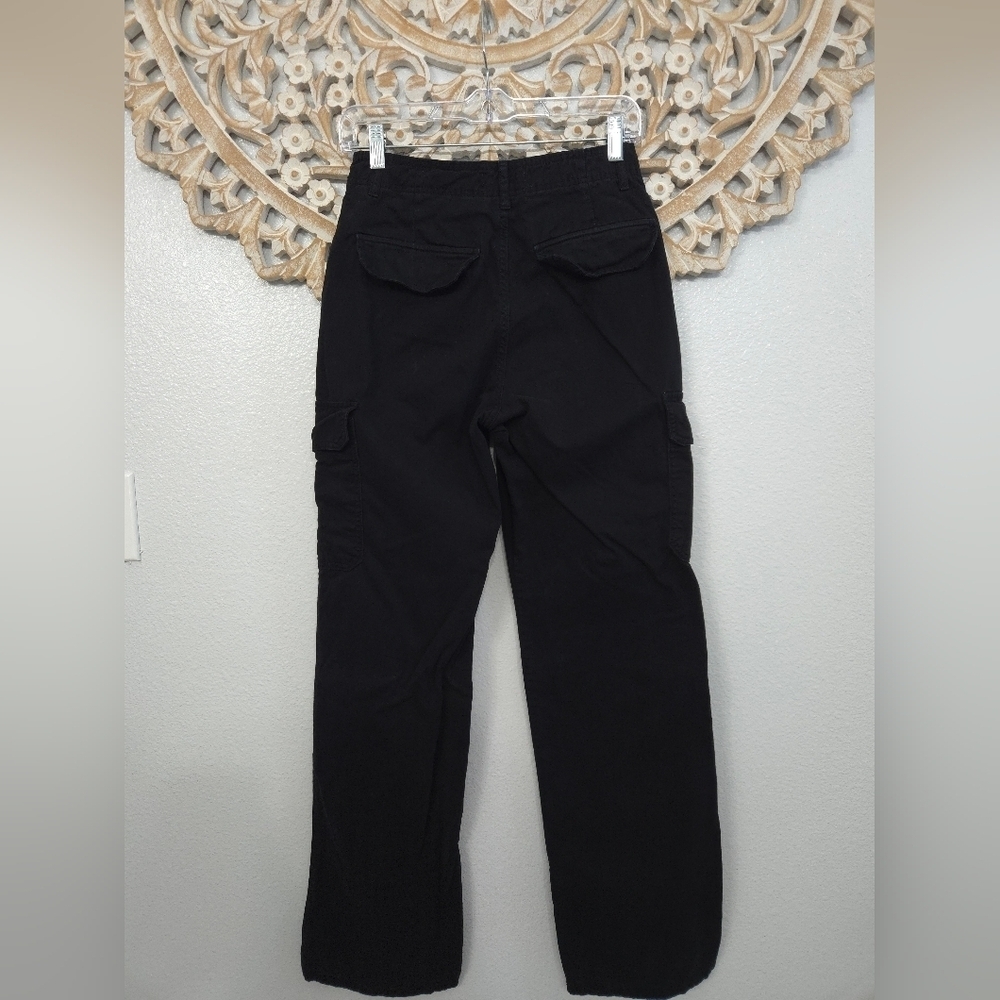 Zara Black Cargo Pants - Picture 8 of 10